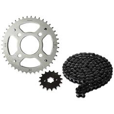Kit Cg 150 Titan (04 , 15) / Cg 160 Cargo (16 , 17) / Cg 160 Fan (16 , 18) 43Z X 16Z Com Corrente 428Ho X 118L , Top (1045) , Riffel