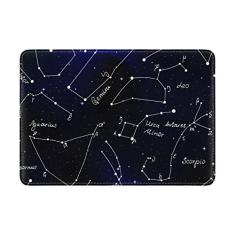 My Daily Astronomy Constellations capa protetora de couro para passaporte