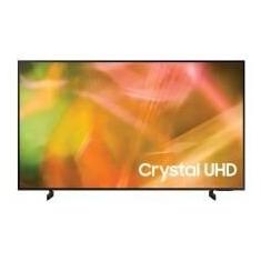 Smart TV Samsung 50" Crystal 4K Painel Dynamic Crystal Color Design slim com Tela sem limites Visual Livre de Cabos Alexa built in Controle Único UN50AU8000 2021