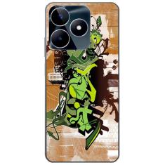 Capa Adesivo Skin072 Verso Para Realme C53 (2023)