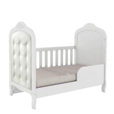 Berço Mini Cama com Capitonê Elô  Móveis Peroba