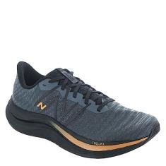 New Balance FuelCell Propel V4 Tênis de corrida masculino, Grafite-preto-cobre-metálico, 38