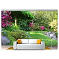 Papel De Parede Jardim Japonês Árvore 3D Jjp14 - Você Decora
