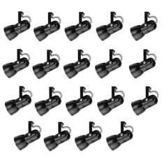 Kit 19 Spot Trilho Perfilado Eletro calha Par20 Bulbo OL2 - Hiperlight