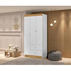 Roupeiro / Guarda Roupas CAT Linha Infantil 3 Portas + 2 Gavetas Cor B