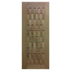 Porta de Madeira Maciça Couro Longo Casmavi de Cedro Arana - 2.10 (A) 