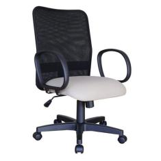 Cadeira para Escritório Encosto em Tela Mesh Peruggia Cinza - Design O