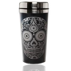 Copo Térmico Caveira Mexicana 500ml - Livre de BPA