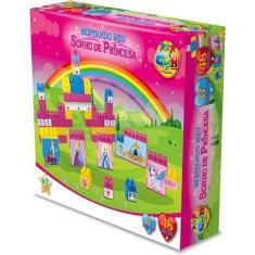 Blocos de Montar Montando Meu Sonho de Princesa 48 Peças - GGB Plast