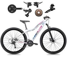 Bicicleta Aro 29 Mtb Feminina Absolute Hera Bike 21v Shimano à Disco Q