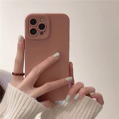 Capa fosca de luxo neon candy color para iphone 13 11 12 pro max xs x xr 7 8 plus se 2020 capa à prova de choque colorida de silicone macio, rosa, para iphone 7 8