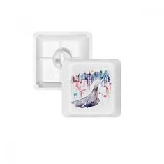 Kit de atualização de teclado mecânico PBT para jogos City Building Highway Streetlight Streetlight