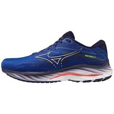 Tênis Mizuno Wave Rider 27 Masculino (Azul/Marinho, BR, Adulto, Numérico, 43)