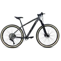 Bicicleta Aro 29 Ksw Xlt 12v Garfo com Trava K7 11/50 Freios Hidráulicos Kit 1x12 - Grafite