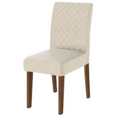 Cadeira de Jantar Dobuê Athenas Dublin com Revestimento em Tecido Veloplus