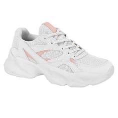 Tênis Actvitta Feminino Confortável Nylon Branco 4832 100-Feminino