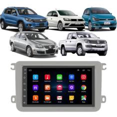 Kit Central Multimídia Android Gol G7 Amarok Jetta Tiguan Passat Fox 7