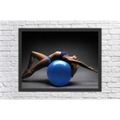 Quadro Decorativo Academias Fitness Pilates Ginástica Salas Decorações