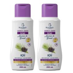 Kit 2 Sabonete Líquido Íntimo Açaí 200Ml - Bio Instinto