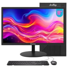 Computador Office Completo Intel Core I5 8gb Ssd 480Gb Monitor 19" Win
