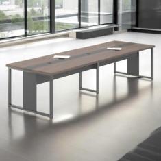 Mesa de Reunião para Escritorio Tokyo Freijó Preto - CASA H