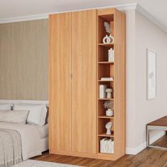 Guarda-roupa Modulado 2 Portas 3 Peças Hera CabeCasa MadeiraOriginals 
