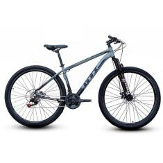 Bicicleta GTI Roma Aro 29 Quadro 17 Alumínio cinza/preto 21V .