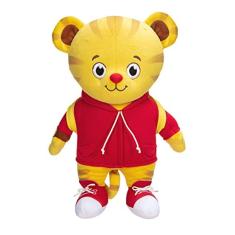 Daniel Tiger`s Neighborhood Plush Daniel Tiger Volta à escola apresenta pelúcia com tigey e mochila com música, sons e frases!
