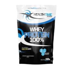 Whey Protein 100% Refil (2,1Kg) - Sabor: Chocolate - Health Time Nutri
