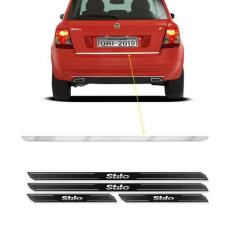 Friso Porta-Malas Fiat Stilo 2003/11 + Kit Soleira Protetora - SPORTIN