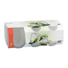 Jogo Com 6 Copos Dubai Multi Uso 460 Ml - Nadir, Transparente