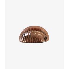 Puxador concha ostra 64mm cobre brilhante - Gruppa