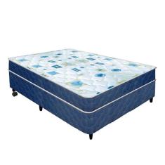 Cama Box + Colchão Netsono Casal Double Face D28