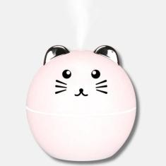 Umidificador de Ar Ultrassônico Portátil Com LED RGB - Luatek, Branco