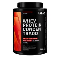 Whey Protein Concentrado Dux Morango 900g, Morango, 900g