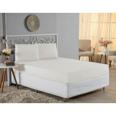 Jogo De Lençol Cama De Viúva 1,28M X1,88M 3Pç Algodão Palha - Nathalia