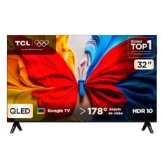 Smart TV TCL 32 Polegadas FHD QLED S5K WiFi Bluetooth Google TV 2 HDMI HDR10 Dolby Audio 32S5K