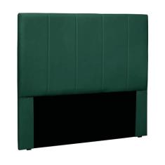 Cabeceira Cama Box Casal 140 cm Arizona Veludo S04 - D'Rossi, Verde