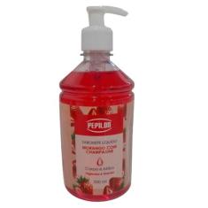 Sabonete Morango Com Champagne Corpo e Mãos 500ML - Pepilon