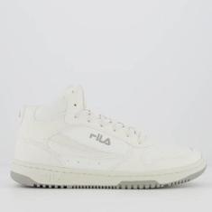 Tênis Fila FX-33 High Branco e Cinza-Masculino