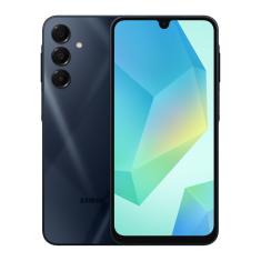 Smartphone Samsung Galaxy A16 A166 4GB 128GB Câmera 50MP 5G Android Azul Escuro