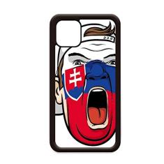 Capa de maquiagem com a bandeira da Eslováquia para iPhone 11 Pro Max para Apple Mobile Case