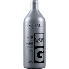 Prohall Cosmetic Pro Color - Máscara Silver Gloss Efeito Loiro Branco Platinum 500ml