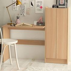 Mesa Escrivaninha Manaus 2 Portas 2 Prateleiras Legno Salinas - Polito