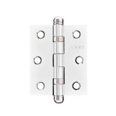 Dobradiça Simples Aço Carbono 6,3cmx7,6cm 3025 com Rolamento 3 Peças P