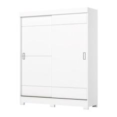 Guarda Roupa 2 portas de Correr B66 Branco/Rosa Chá - Henn