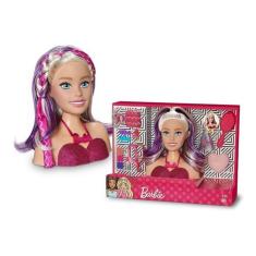 Boneca Busto Da Barbie Styling Head Faces Lançamento Pupee
