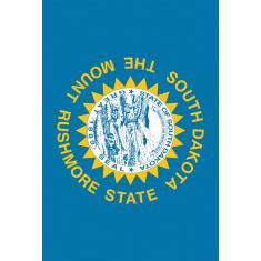 Toland Home Garden 1010344 Bandeira do Estado Dakota do Sul 78 x 40 polegadas Decorativa, Casa (71 x 101 cm)