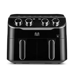 Fritadeira Elétrica sem óleo Air Fryer 8L 1800W 127V com 2 Gavetas de 4L Cada Multi - GO233