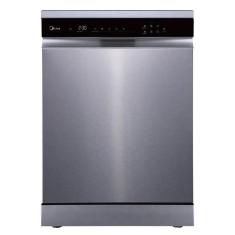 Lava Louças 14 Serviços Inox SmartHome Midea MDWEF1433GSS2